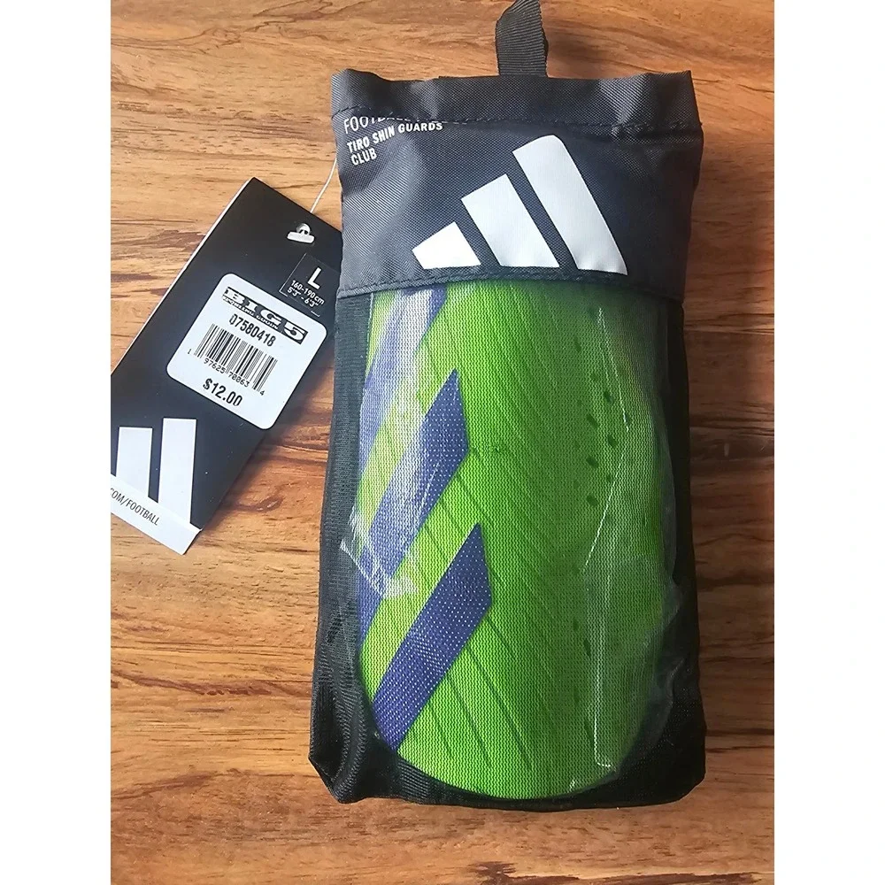 Adidas Yellow Combo Tiro Club Shin Guards - Yellow Combo, Large